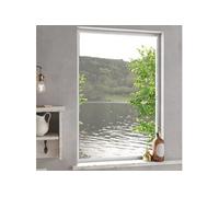 vidaXL Moustiquaire pour Fenêtres, Filet Anti-Moustiques avec Cadre en Aluminium, Filet de Fenêtre Contre Abeilles Mouches Insectes, Blanc