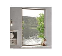 vidaXL Moustiquaire pour fenêtres Marron 80x120 cm 153834 Marron G
