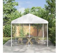 Moustiquaire pour gazebo 220 mesh Blanc 4 x 3 x 2 cm Polyester_Assemblage est requis &28563