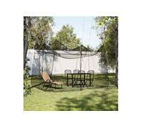 vidaXL Moustiquaire d'extérieur 220 mailles 300x300x250 cm pour lit et voyage