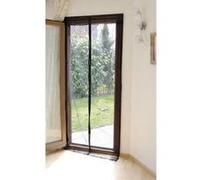 Infactory Moustiquaire pour porte avec fermeture magnétique - noir