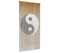 Moustiquaire pour porte vidaXL, multicolore, 200 x 100 cm, en bambou