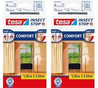 Moustiquaire pour portes de balcon tesa 1,2x2,5m x2