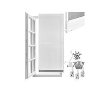 Moustiquaire pour Portes Découpe individuelle blanc