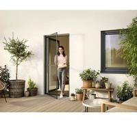 Moustiquaire tesa® Alu Comfort XL pour portes, anthracite, 1,2 x 2,4 m