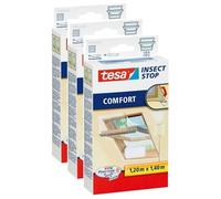 Moustiquaire - TESA - COMFORT - 1,20 x 1,40 m - Blanc - Ajustable
