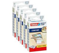 Moustiquaire - TESA - COMFORT - 1 20 x 1 40 m - Blanc - Ajustable