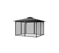 VEVOR Moustiquaire Tonnelle de 304,8x396,2x207,3 cm, Moustiquaire Gazebo Extérieur, avec Double Fermeture Éclair, Rideau de Tonnelle en Maille Anti-moucherons pour Jardin, Patio, Filet Uniquement