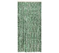 Moustiquaire Vert et blanc 100x220 cm Chenille