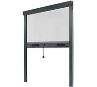 Moustiquaire verticale 160x160 cm en toile de fibre de verre - Monture aluminium - RAL 7016 - AMB FRANCE - ZV04516016067 Noir G