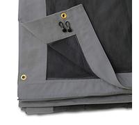 Moustiquaires pour Tonnelle de Jardin Forest Superior 3x4 m, Gris, avec Fermeture Eclair