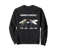 Moustique Mouche Summer Schedule Piqûre Insectes Camping Sweatshirt