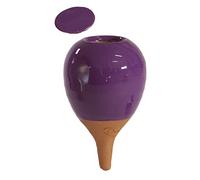 MOUTTA | Ollas/Oyas Céramique à Planter Violet 0,3 litres | Diffuseur/réservoir d'eau pour arrosage des Plantes | Irrigation Automatique par Goutte à Goutte