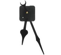 Mouvement D’horloge à Quartz Noir, Silencieux, pour Réparation | Plastique et Quartz, Style Simple Élégant, Compatible Horloges Murales sans Cadre, Maison Bibliothèque