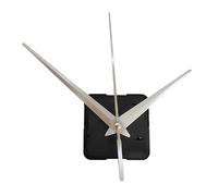 Mouvement d'Horloge à Quartz Silencieux avec Axe de 32mm et Aiguilles Argentées - Kit de R
