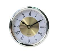 Mouvement d'horloge doré - Tête d'horloge à quartz de 89 mm de remplacement