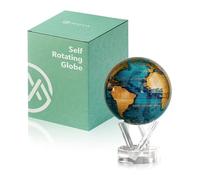 MOVA Globe auto-rotatif, Bleu céruléen et or Classic (4.5")