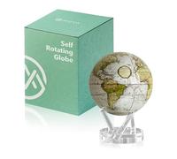 MOVA Globe auto-rotatif, Cassini antique blanc Signature (6")
