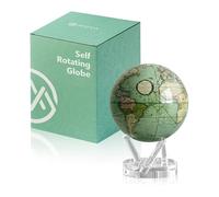 MOVA Globe auto-rotatif, Cassini antique vert Signature (6")