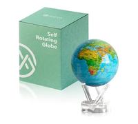 MOVA Globe auto-rotatif, Relief bleu océan Classic (4.5")