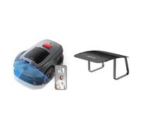 MOVA ViAX 500 Robot Tondeuse + Garage de Protection - Recommandé 600 m², Cartographie à Assistance IA, LiDAR 360° + IA double vision, évitement d’obstacles, trajectoire U, coupe des bords