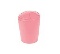 Spirella - Poubelle à bascule MOVE - Design Moderne et Compact - Couvercle Amovible et Facile à Nettoyer - Idéale Salle de Bain ou Cuisine - Terracotta - 2L