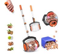 Movehii Nut Harvester,Nut Pickup Roller,Ramasseur De Noix De Pécan | Convient Pour Les Noix,Les Noix De Pécan,Les Noix De Hickory,Les Châtaignes,Les Marrons d'Inde Et Les Boules