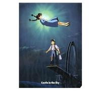Movic Castle in the Sky Laputa 646831 Classeur transparent Motif fille tombant du ciel Format A4