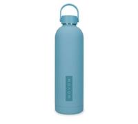 Movom Always on The Move Bouteille en Acier Inoxydable Bleu 7 x 26,5 x 7 cm Acier Inoxydable, Bleu, Talla única, Bouteille en Acier Inoxydable