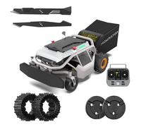 Mowrator S1 2WD 18 Ah Tondeuse radiocommandée 53 cm, 24° (45%), 3 Saisons | Entretien quotidien, mulching fin des feuilles, lame mulching incluse, hauteur de coupe 4,5-11,6 cm, jusqu'à 4.500 m²