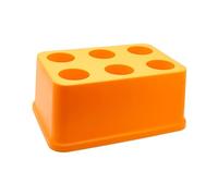 Moyeetings Coffret de Rangement pour Outils CNC, Plateau de Rangement Grande Capacité pour Forets, Boîte de Rangement Portable pour Fraises, Support de Rangement, pour BT50 Jaune