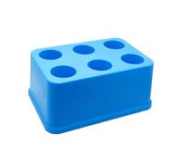 Moyeetings Coffret de Rangement pour Outils CNC, Plateau de Rangement Grande Capacité pour Forets, Boîte de Rangement Portable pour Fraises, Support de Rangement, pour BT50 Bleu