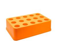Moyeetings Coffret de Rangement pour Outils CNC, Plateau de Rangement Grande Capacité pour Forets, Boîte de Rangement Portable pour Fraises, Support de Rangement, pour BT40 Jaune