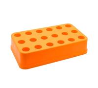 Moyeetings Coffret de Rangement pour Outils CNC, Plateau de Rangement Grande Capacité pour Forets, Boîte de Rangement Portable pour Fraises, Support de Rangement, pour BT30 Jaune
