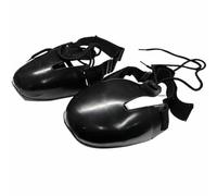Moyeetings Cvre-Chaussures Travail Universel Anti-Écrasement, Cvre-Chaussures Bas En PVC Renfort Pointe, Industriel, sur-Chaussure Protection à Coque Mlée, Style A