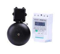Moyeetings Sonnette électrique Portable, Facile à Installer, épaisse et Flexible, En Fonte, pour écoles, Usines, Hôtels et Maisons Privées, 6 Pouces