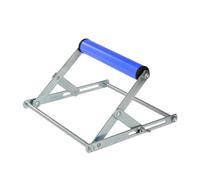 Moyeetings Support Matériau Réglable Stable | Robuste, Résistant, Support à Rleaux pr tronçonneuse à Table, Chantier, Bricoleurs, Bleu, 20CM