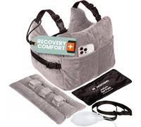 MOYOAMA Oreiller Post-Mastectomie pour Fournitures de récupération de Mastectomie - Oreillers de Mastectomie Double Post-opératoire avec Ceinture de sécurité, Indispensable pour la réduction Mammaire