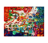 MOZAIC - Tableau design multicolore L100 Multicolore