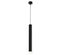 Mozeny LED Long Tube Lustre Cuisine Île Suspension Lampe À Suspension Réglable en Hauteur 5W Suspension en Aluminium Projecteurs Projecteurs Lumière Ambiante (Color : Neutral Light, Size : Height-40
