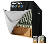 MOZMY Housse de protection pour fauteuil de plage 3 places 600D Largeur 135 cm