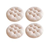 Mozzeilee Coussin de chaise rond, coussin de siège doux pour l'intérieur et l'extérieur pour chaises de salle à manger 40x40cm, tapis de chaise en rotin pour fauteuils de jardin, canapé pour la