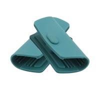 Mppchhn Protège-Mains Pour Poêle en Fonte | 1 Paire De Couvre-Poignée En Silicone,Accessoire De Cuisine Pour Micro-Ondes, Four, Cuisinière, Poêle