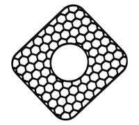 Mppchhn Tapis Protecteur d Évier | Tapis en Silicone Anti Dérapant - Protection d'Évier Anti-Dérapante Résistante à la Chaleur Maille 30x28 cm pour Cuisine Maison Buanderie Comptoir