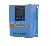 MPPT Contrôleur de charge solaire, 60 A 80 A, 12 V 24 V 36 V, 48 V, identification automatique, affichage LED, retardateur de flamme pour camping-car, yacht, maison, régulateur de batterie du système