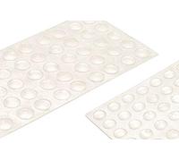 Mprofi MT® 50 Pièces | Transparente Pieds Adhésifs Ø 7mm X 1,5mm | Patin Antiderapant Antibruit | Butées de Protection en Caoutchouc | pour Amortisseurs d'Amortissement du Bruit et du Bruit