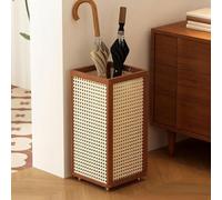 Mpulchral Porte-parapluies En Rotin Pe Tressé Pour Entrée, Modèle Sur Pied