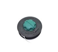 MQEIANG Tête de Coupe-Herbe M10 * 1.25mm pour OLEO Mac Tap & Go TR60E TR101E Strimmer Sparta 26TR pièces de Rechange de débroussailleuse # 61112061A (Color : Black)