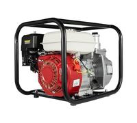 Mqwdxzfes 6.5CV Pompe à eau essence 4 temps, Pompe haute pression 2 pouces débit 36 m³/h, aspiration 7m refoulement 28m, motopompe thermique 4 temps, pompe à eau thermique, réservoir 3.6L