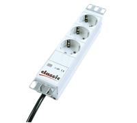 MR 10-SL3 - Bloc multiprise 3 prises, 25,4 cm (10")